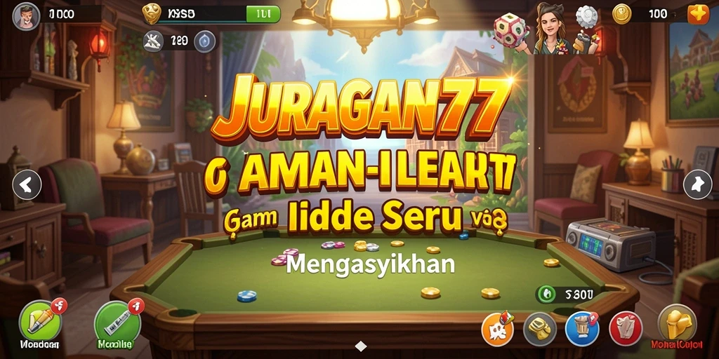 Tampilan gameplay JURAGAN77 yang menarik dan interaktif.