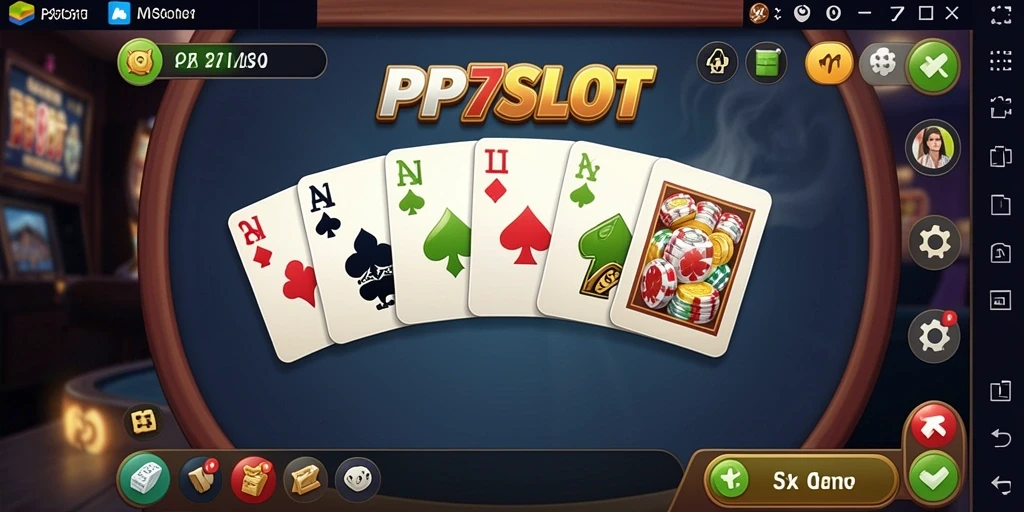 Screenshot utama PP7SLOT menampilkan gameplay Domino yang menyenangkan.
