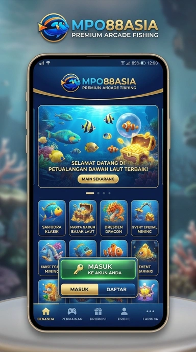 Tampilan antarmuka yang user-friendly di mpo88asia.